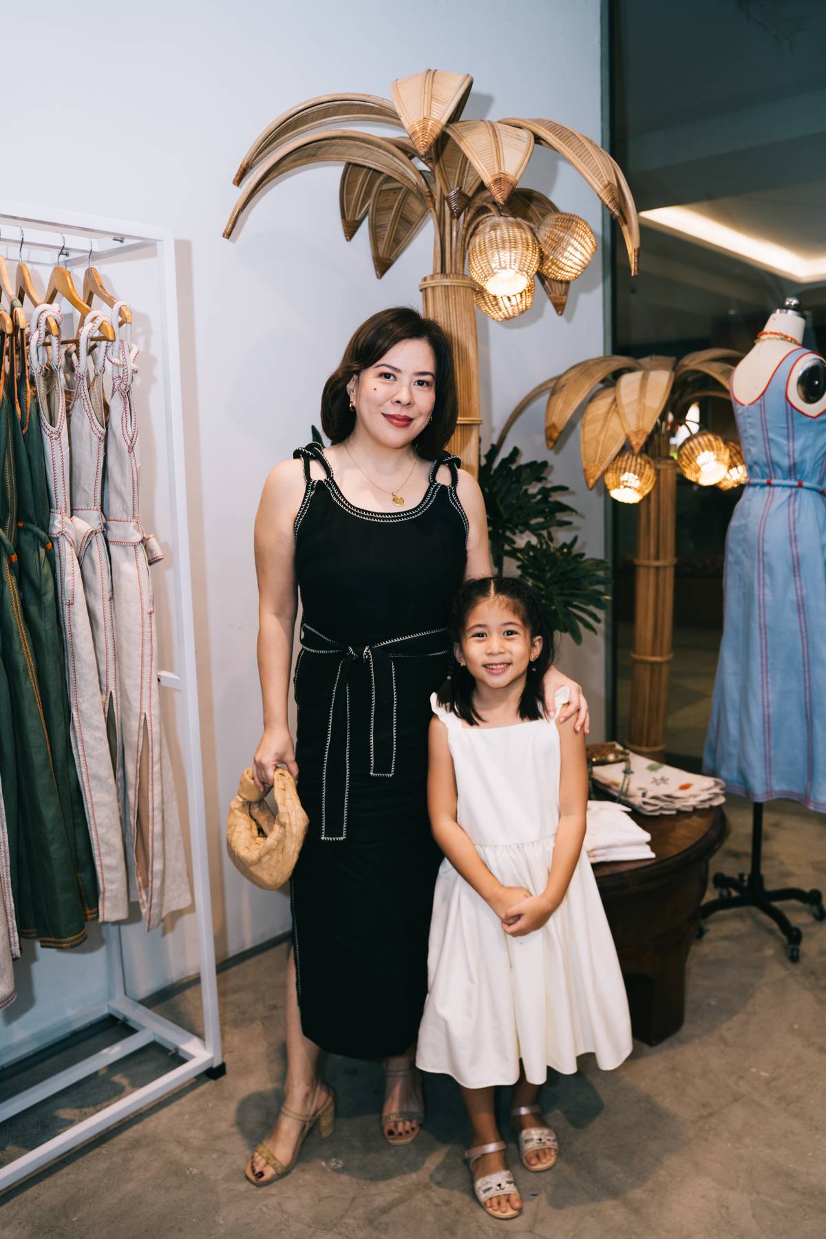 Raissa Pasion and daughter.